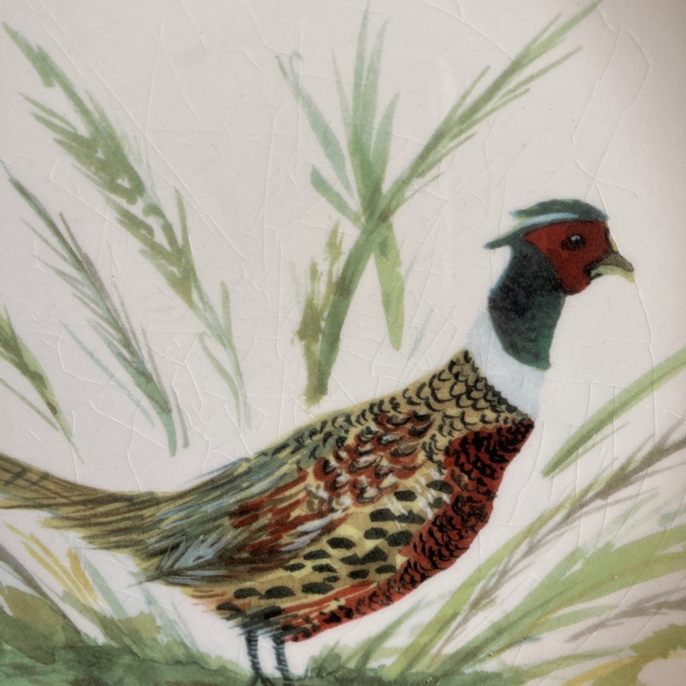 Southern Living Holly Hollon Ironstone Pheasant - Picture 3 of 6